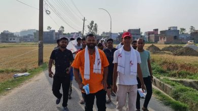 Photo of नेकपा (एकीकृत समाजबादी )का उमेदवारहरु घर दैलो