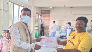 Photo of साहिब दरबार सेवा संस्थानद्धारा वीरगञ्जमा रक्तदान कार्यक्रमको आयोजना, १ सय २६ जनाले गरे रक्तदान
