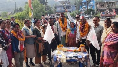 Photo of जितपुरसिमरामा एमालेको संयुक्त घरदैलो, एकवाल र देव नारायणको पक्षमा जनलहर बढदै
