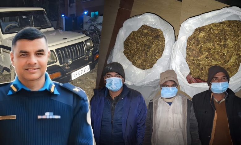 Photo of १० केजी गाँजासहित ३ जना पक्राउ