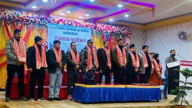 Photo of नेपाल मुस्लिम पत्रकार संघ पर्साद्वारा निर्वाचित पत्रकारहरू सम्मानित